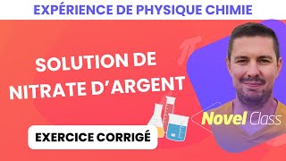 EXPÉRIENCE DE TP CHIMIE  Précipité blanc  Solution de Nitrate dArgent  Physique Chimie 3ème [upl. by Wernsman]