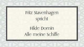 Hilde Domin „Alle meine Schiffe“ [upl. by Yatnahc]