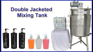 Double Jacketed Mixing Tank [upl. by Tacita]