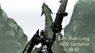 【MHGU MHXX】G4☆ Lao Shan Lungラオシャンロン TA Rules Valor Gunlance ¤1942¤ [upl. by Neetsirhc588]