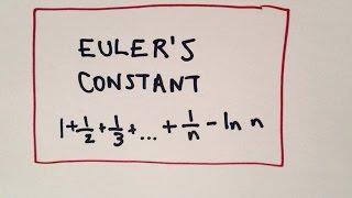 Eulers Constant [upl. by Agna]