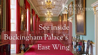 Inside Buckingham Palaces East Wing Explore the rooms behind the famous balcony [upl. by Leizo]