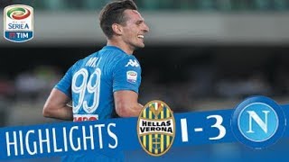 Hellas Verona  Napoli 13  Highlights  Giornata 1  Serie A TIM 201718 [upl. by Close]