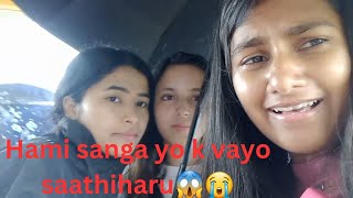 Hami sanga yo k vayo saathiharu😱😭  Anmin Bhandari  Bipana Koirala  Isha Khanal  Youtube  Comedy [upl. by Kev]