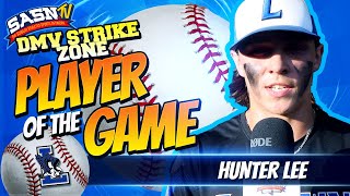 DMV Strike Zone Interviews Leonardtowns Hunter Lee [upl. by Astraea532]