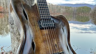 Dubova Archtop Guitar Sound Samples AND Blabbering [upl. by Itraa]