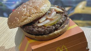 McDonalds Quarter Pounder comeback plan following E coli outbreak [upl. by Dimitri540]