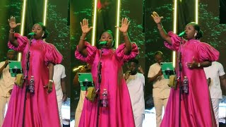 Watch Diana Hamiltons Powerful Performance At Women In Worship Ghana [upl. by Nedle]