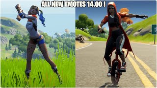 ALL NEW EMOTES GAMEPLAY  Say So TikTok Dance Unicycle  Fortnite Battle Royale [upl. by Junius179]