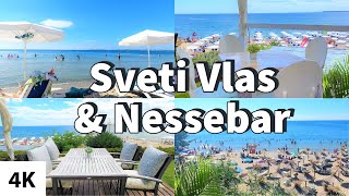 Sveti Vlas amp Nessebar 4K  Summer Holiday  Bulgaria [upl. by Baillieu34]