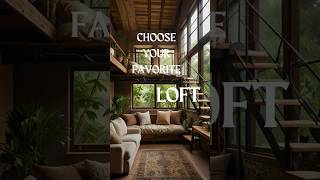 Choose your dream loft you would stay in relaxing dream aesthetic chillvibes bedroom loft [upl. by Eerdua]