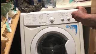 Indesit XWA91683X Broke down in only two months Flashing lights Washing machine fail [upl. by Nerissa]