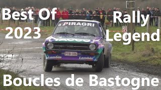 Best Of  Rally Legend Boucles de Bastogne 2023  Day 1 Mistakes Drift Action Pure Sound [upl. by Atterrol]