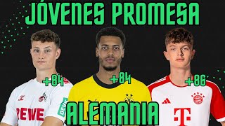 JÓVENES PROMESA de ALEMANIA  EA FC 24 [upl. by Sirromaj]