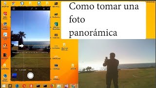 como tomar fotos panoramicas con el celular [upl. by Ossie]