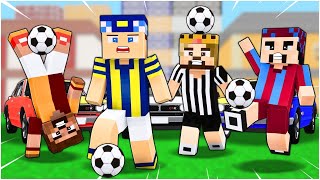 MİNECRAFT FUTBOLCULAR YARIŞIYOR 😱  Minecraft [upl. by Lewellen151]