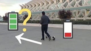 Patinete eléctrico ¿carga batería cuando lo empujamos [upl. by Besnard]