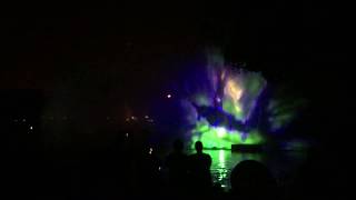 Disneyland Fantasmic 20  Murphy Dragon Scene 2017 [upl. by Anetta]