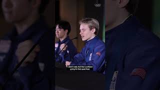 Ilia Malinin discuses when he decided to go for his oneofakind quad Axel [upl. by Ochs]