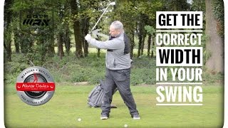 How To Get The Right Width In Your Golf Swing 2 Simple Drills [upl. by Randee791]