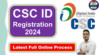 CSC Registration 2024  CSC id kaise banaye  csc center online registration  csc id kaise milegi [upl. by Marni]