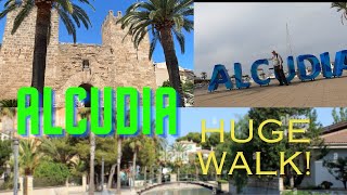 Alcudia all areas big walk May 2024 [upl. by Nais961]