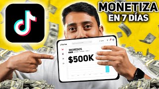 Cómo monetizar una cuenta de TikTok 2024 LATAM 😱💰 [upl. by Phipps]