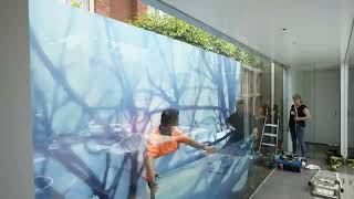 Outdoor Metal Prints Installation [upl. by Sucrad27]