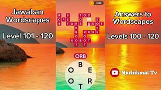 Wordscapes Level 101  120 [upl. by Burnside798]