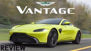 2019 Aston Martin Vantage Review  Fast Loud and Green [upl. by Aleck]