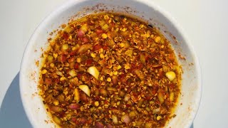 Chilli Oil Recipe  Spicy and Flavourful Condiment by Sizzle and Stir [upl. by Leagiba]