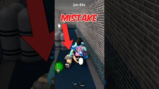 BIG MISTAKE in MM2 Roblox roblox mm2 murdermystery2 [upl. by Winnick]