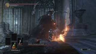 Aldrich Devourer of Gods  Dark Souls 3  Boss Fight [upl. by Fabiano]