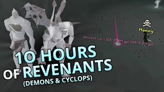 Loot From 10 Hours Of Revenant Cyclops  Demons SKULLED [upl. by Tarazi190]