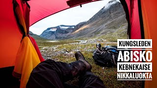 Kungsleden  fjällvandring från Abisko via Kebnekaise till Nikkaluokta english subs [upl. by Drawde]