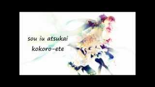 Vocaloid  World is Mine karaoke instrumental  lyrics [upl. by Sheley]