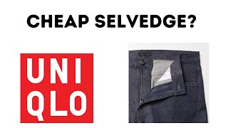 UNIQLO Selvedge Jeans Review uniqlo mensfashion urbanlad [upl. by Leirea538]