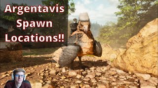 ARK Ascended The Island  Argentavis Spawn Locations [upl. by Budworth258]