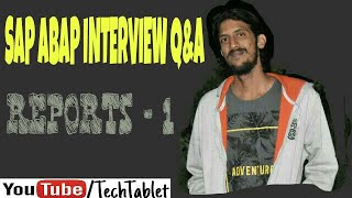 SAP ABAP Interview QampA  ALV REPORTS Part 1 [upl. by Airegin]