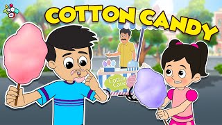 Cotton Candy वाले अंकल  Candy Floss  Hindi Stories  हिंदी कार्टून  Puntoon Kids Hindi [upl. by Frodina]