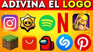 Adivina el Logo 📲👾🧠  Especial APPS  Test de 100 Logotipos [upl. by Hashim]