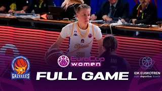 BLMA v IDK Euskotren  Full Basketball Game  EuroCup Women 202223 [upl. by Cy916]