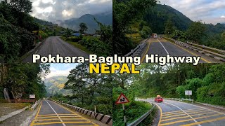 Pokhara  Baglung Highway LIVE Main Road Condition 2024🇳🇵  4K HDR NEPAL [upl. by Weaver777]