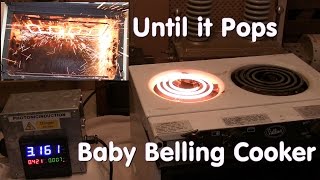 Until it Pops  Baby Belling Cooker [upl. by Enirehtahc972]