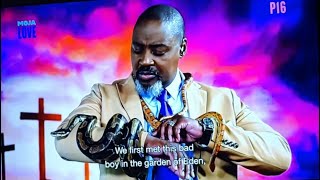 Nimrod Nkosi Left Mzansi Impressed After He Revealed This About Snake In AmaBishop Watch [upl. by Foskett]