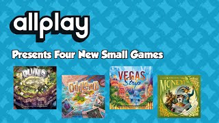 Kickstarter Special  Four New Small Games From AllPlay [upl. by Idnyc]