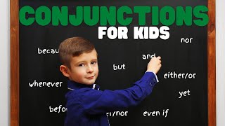 Conjunctions for Kids  Learn about coordinating correlative and subordinating conjunctions [upl. by Savitt993]