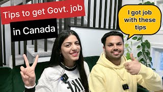 Secret tips to get Government job in Canada  step by step process [upl. by Oenire]