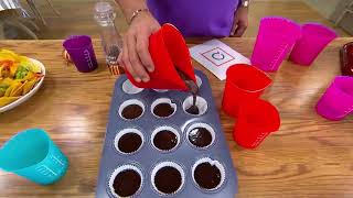 KOCHBLUME 3Piece Silicone Measuring Cup Set on QVC [upl. by Cony]