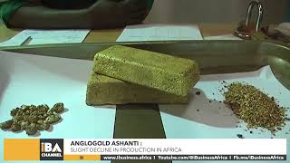 ANGLOGOLD ASHANTI SLIGHT DECLINE IN PRODUCTION IN AFRICA [upl. by Odraude]